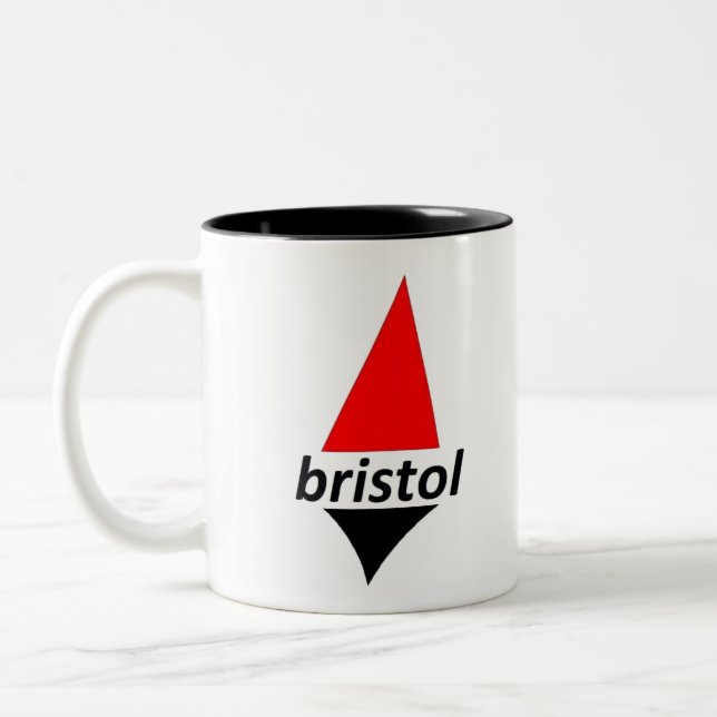 Taza Bicolor Yates de Bristol (Izquierda)