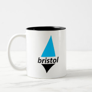 Taza Bicolor Yates de Bristol