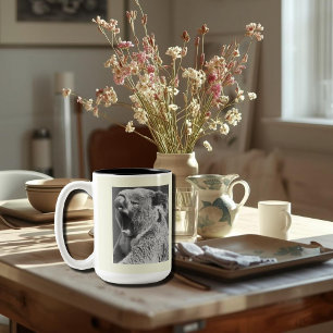 Taza Bicolor Yawning Koala-graciosa cita no2