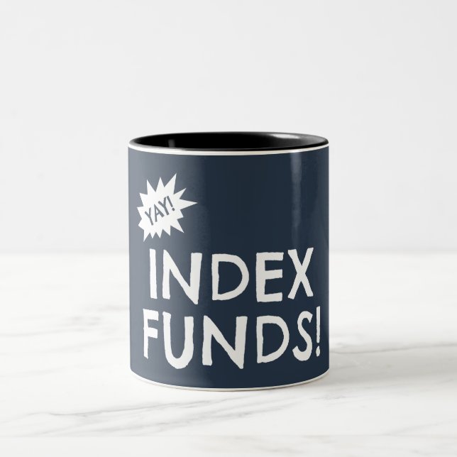 Taza Bicolor Yay Index Funds (Centro)