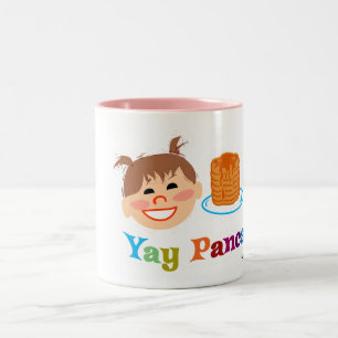 Taza Bicolor ¡Yay Pancakes!Taza