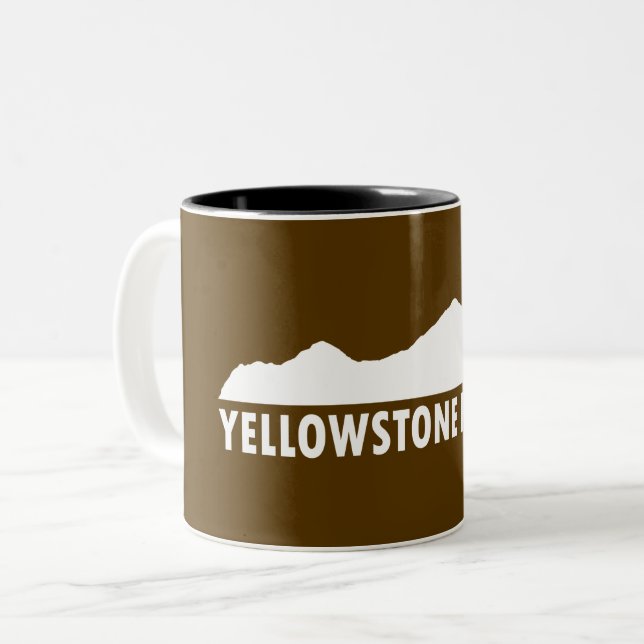Taza Bicolor Yellowstone por favor (Anverso izquierdo)