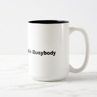 Taza Bicolor Yenta Kvetch Coffee Mug