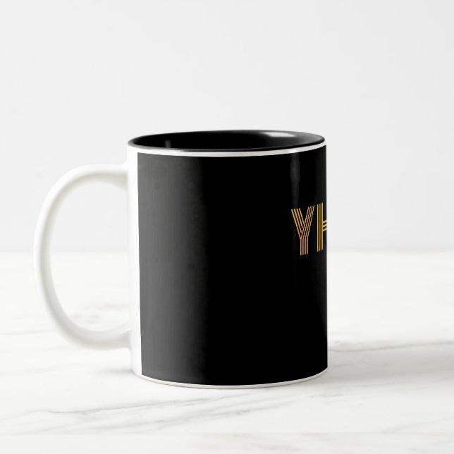 TAZA BICOLOR YHWH (Izquierda)