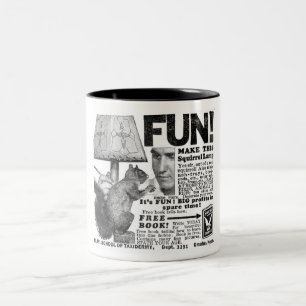 TAZA BICOLOR YIKES DE PUBLICIDAD DE LÁMPARAS CUADRALES DE LOS A