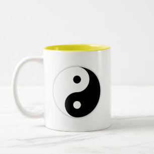 Taza Bicolor Yin y Yang
