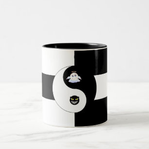 Taza Bicolor Yin yang