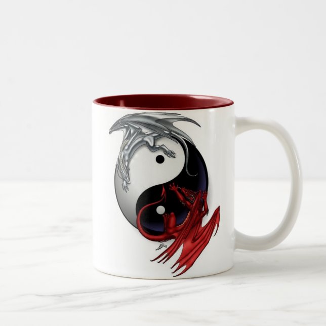 Taza Bicolor Ying Yang (Derecha)