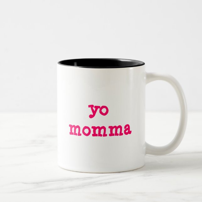 Taza Bicolor Yo Momma (Derecha)