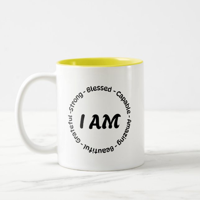 Taza Bicolor Yo soy (Izquierda)