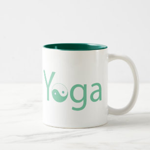 Taza Bicolor Yoga con Yin Yang