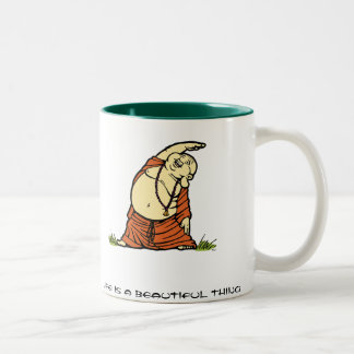 Taza Bicolor Yoga de Buda