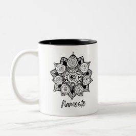Taza Bicolor Yoga, Nameste mug