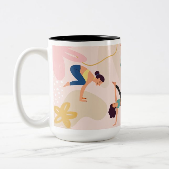 Taza Bicolor Yoga Tea Mug (Izquierda)