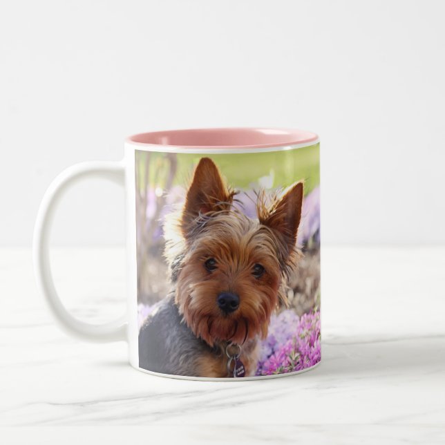 Taza Bicolor Yorkshire Terrier (Izquierda)