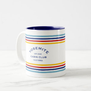 Taza Bicolor Yosemite Cabina Club Personalizado Escudo Park Str