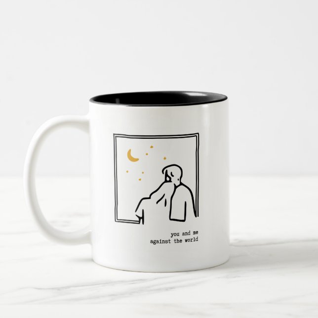 Taza Bicolor You and Me  (Izquierda)