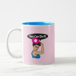 Taza Bicolor You Can Do It Pickleball (L)
