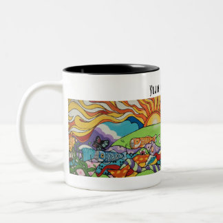 Taza Bicolor Yujin Gakuen 2020 Mug