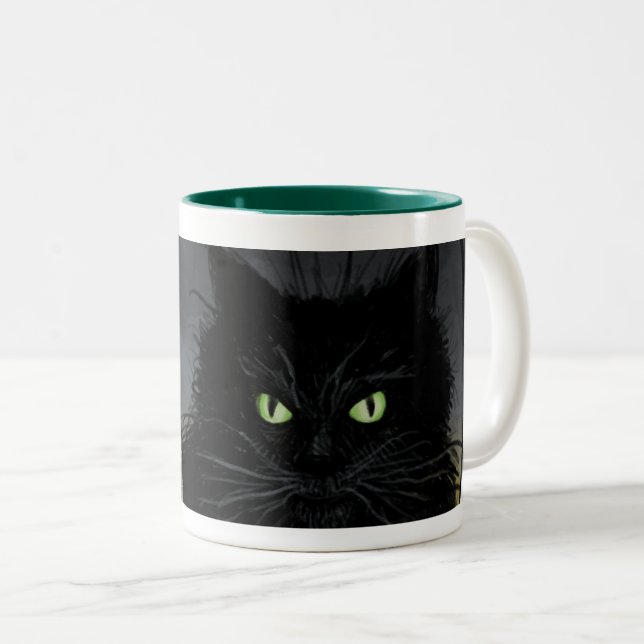 Taza Bicolor Yule Cat (Anverso derecho)