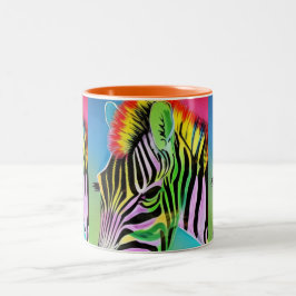 Taza Bicolor Zany Zebra