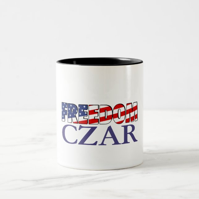 Taza Bicolor Zar de la libertad (Centro)