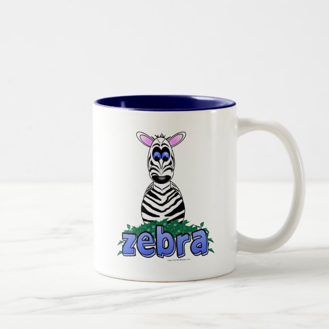 TAZA BICOLOR ZEBRA (Derecha)