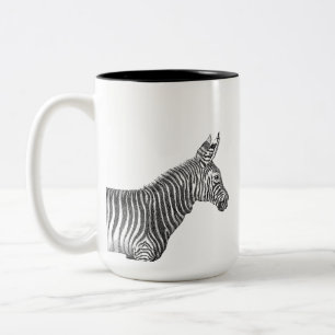 Taza Bicolor Zebra