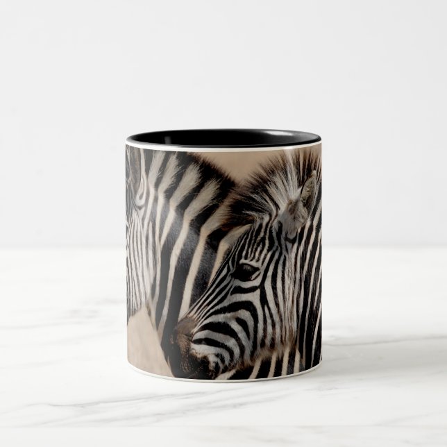 TAZA BICOLOR ZEBRA 927 ANIMALES SALVAJES AFRICANOS SAFARI NATUR (Centro)