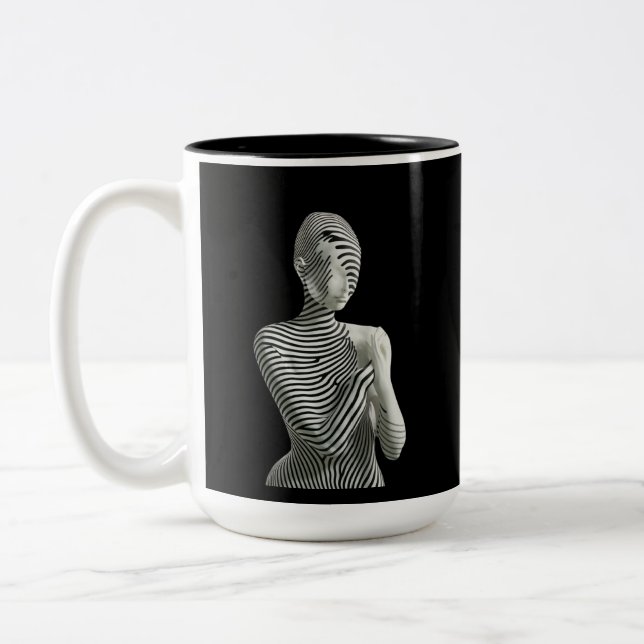 Taza Bicolor Zebra Woman (Izquierda)