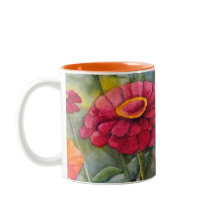 Zinnia Mug con dos puntas