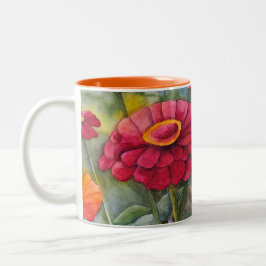 Taza Bicolor Zinnia Mug con dos puntas
