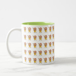 Taza Bicolor Zodiac Leo
