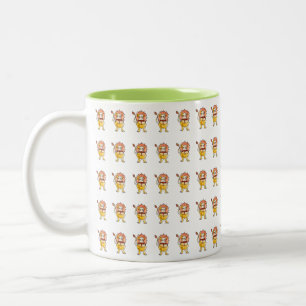 Taza Bicolor Zodiac Leo