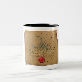 Taza Bicolor Zodiac - Scorpio - Coffee Mug