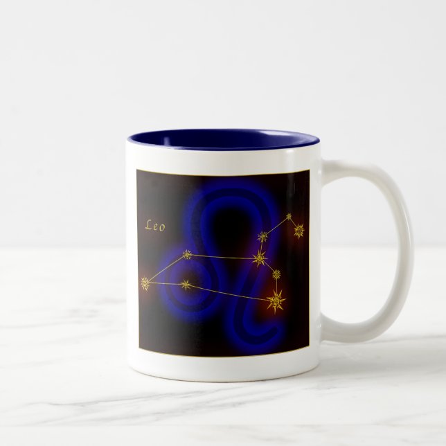 Taza Bicolor Zodiaco - Leo (Derecha)