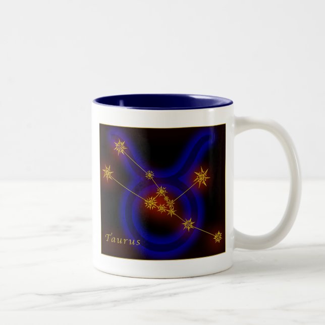 Taza Bicolor Zodiaco - tauro (Derecha)
