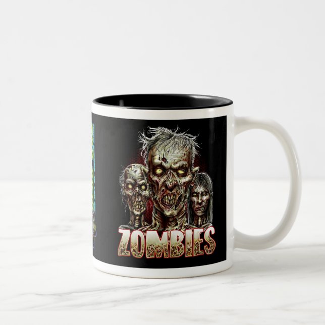 TAZA BICOLOR ¡ZOMBIES! (Derecha)