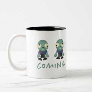 Taza Bicolor Zombies... ¡Viniendo a por ti!