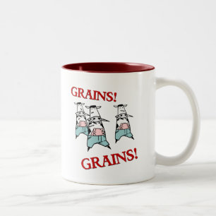 Taza Bicolor Zombis de la vaca