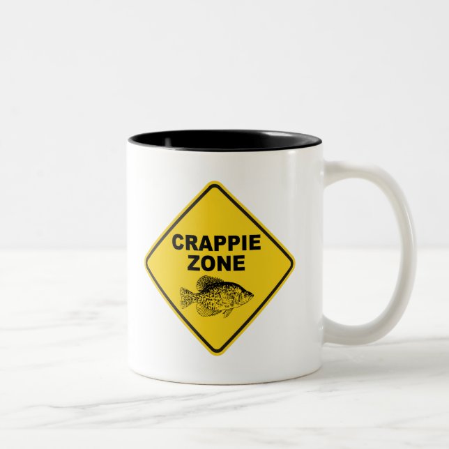 Taza Bicolor Zona de Crappie (Derecha)