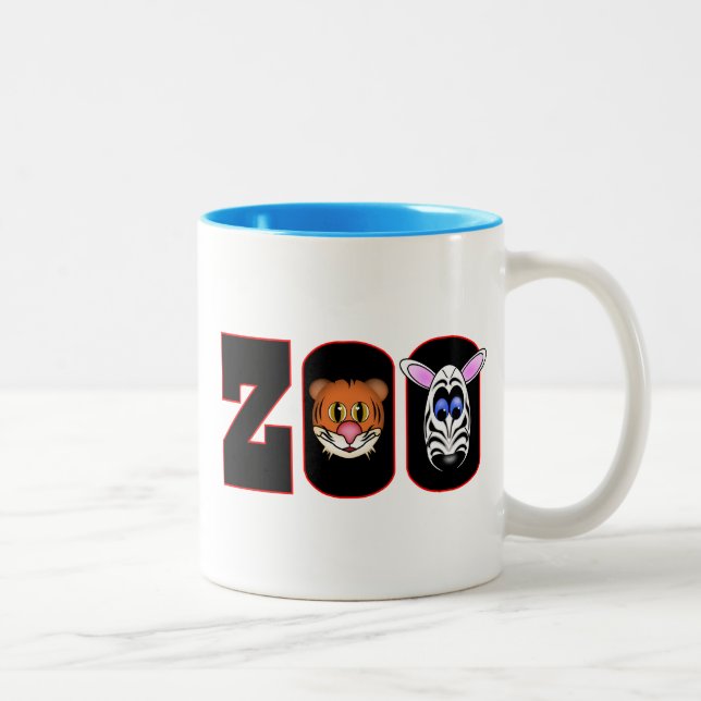 TAZA BICOLOR ZOO (Derecha)