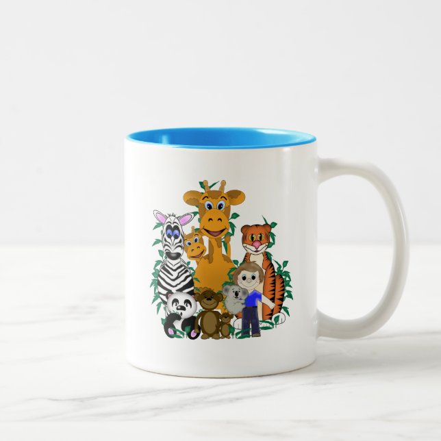 Taza Bicolor ZOO Boy (Derecha)