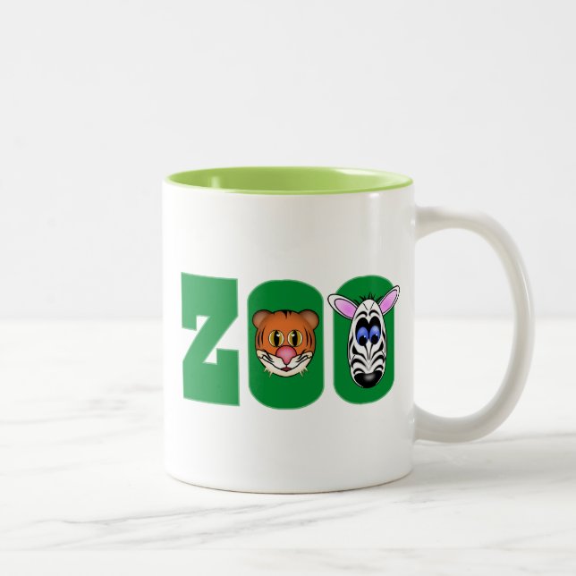 TAZA BICOLOR ZOOLOGICO (Derecha)