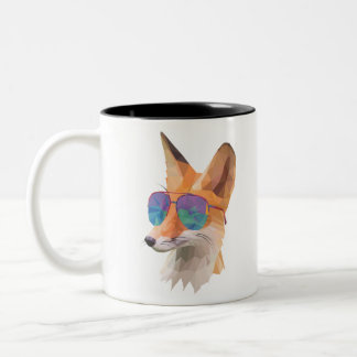 Taza Bicolor zorro fresco