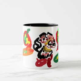 Taza Bicolor Zorro marca otoño