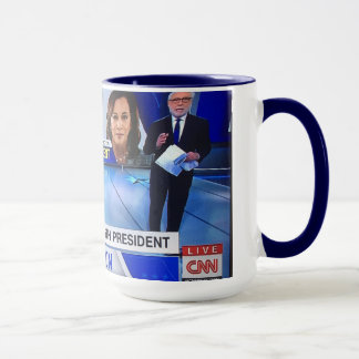 TAZA BIDEN/HARRIS WIN — CNN LLAMA A LA CARRERA