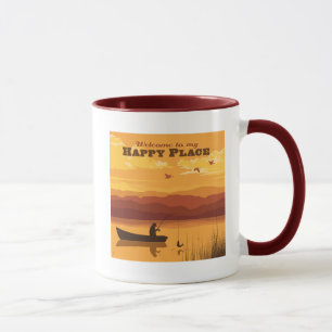 Taza Bienvenido A Mi Feliz Lugar