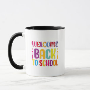 Taza Bienvenido De Nuevo A La Escuela