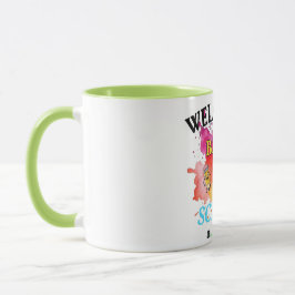 Taza Bienvenido de vuelta a la escuela Mug - regalo edu